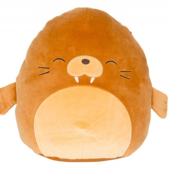 Bruce the Walrus 8” Sea Life Squad Brown Squishmallow - Picture 1 of 7